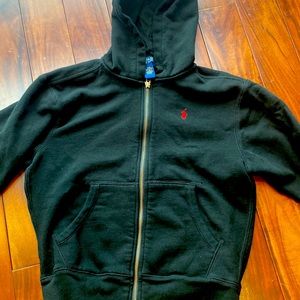 🎓BOYS SMALL POLO RALPH LAUREN FULL ZIP SWEATSHIRT